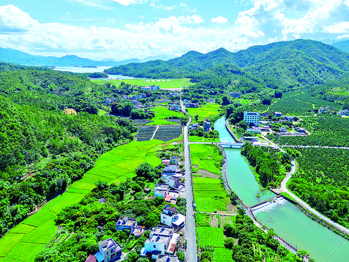     惠东县横江乡村振兴路。