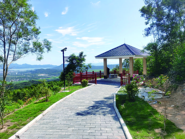     平山街道碧山村大湖洋(畲族)村小组乡村景观焕然一新。