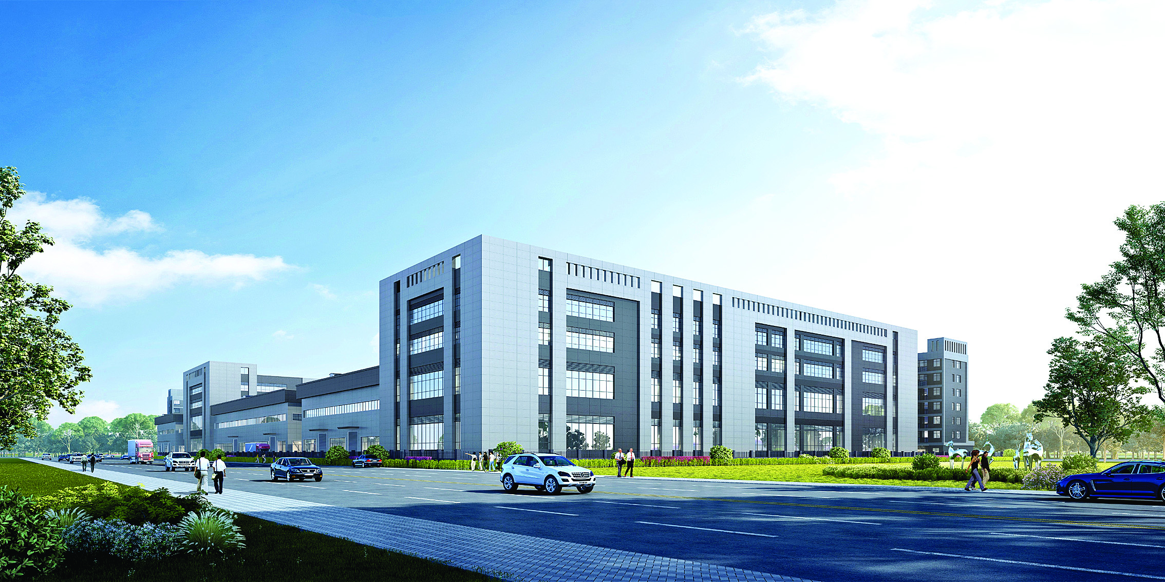     致嘉科技公司智能制造项目效果图。（翻拍）    惠州日报记者李燕文 黄桃 通讯员龙溪宣 摄