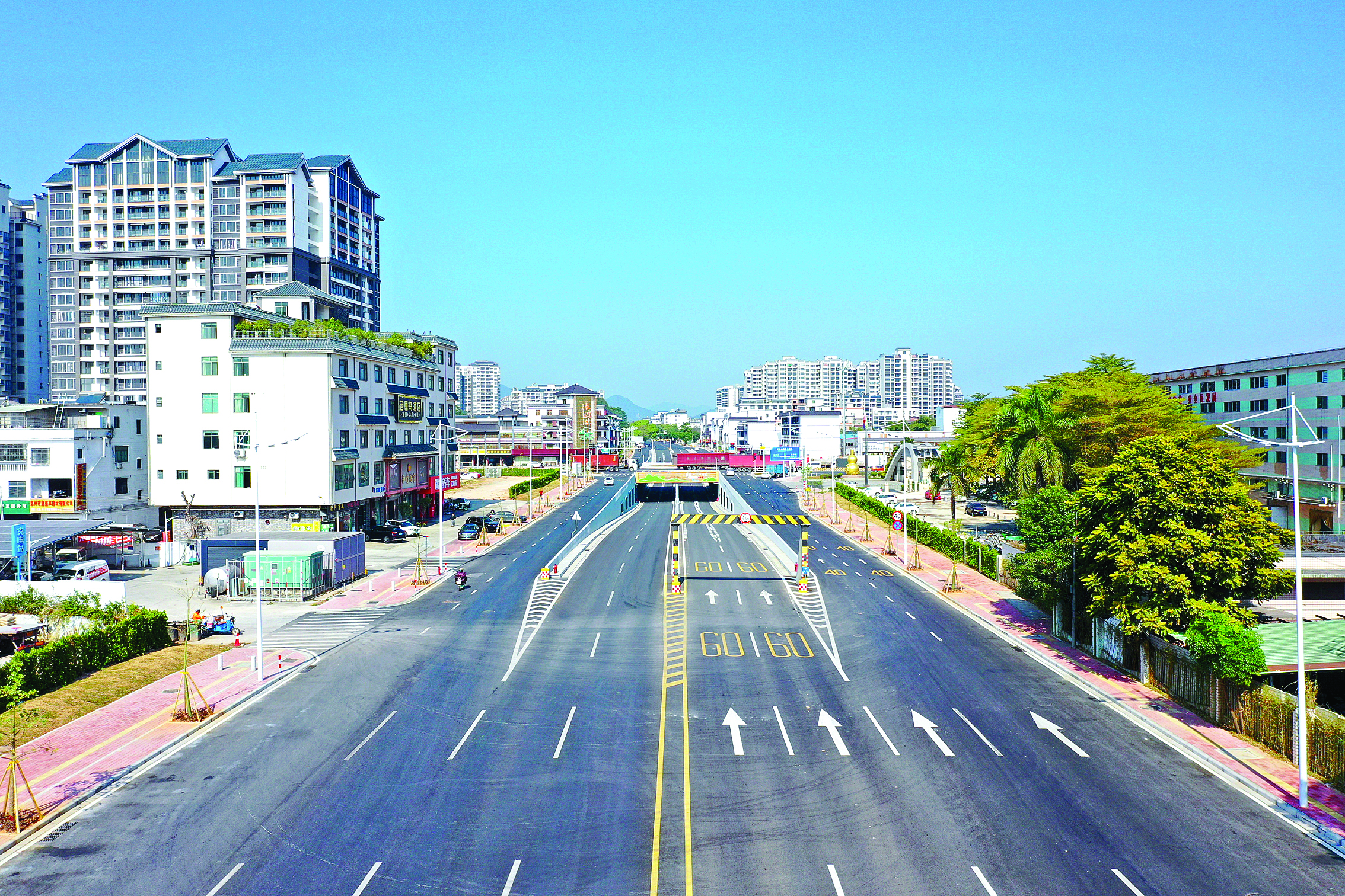     罗浮大道连接罗浮山景区及济广高速，全长约9.7公里。惠州日报记者汤渝杭 摄