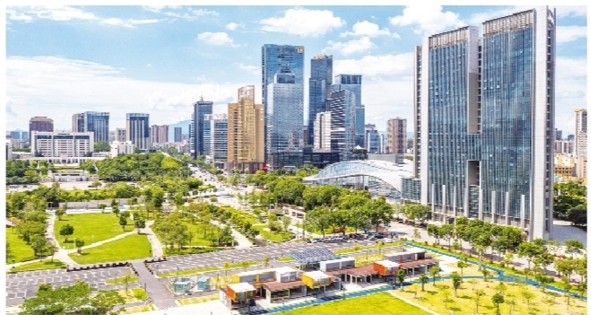     惠州城市风貌。