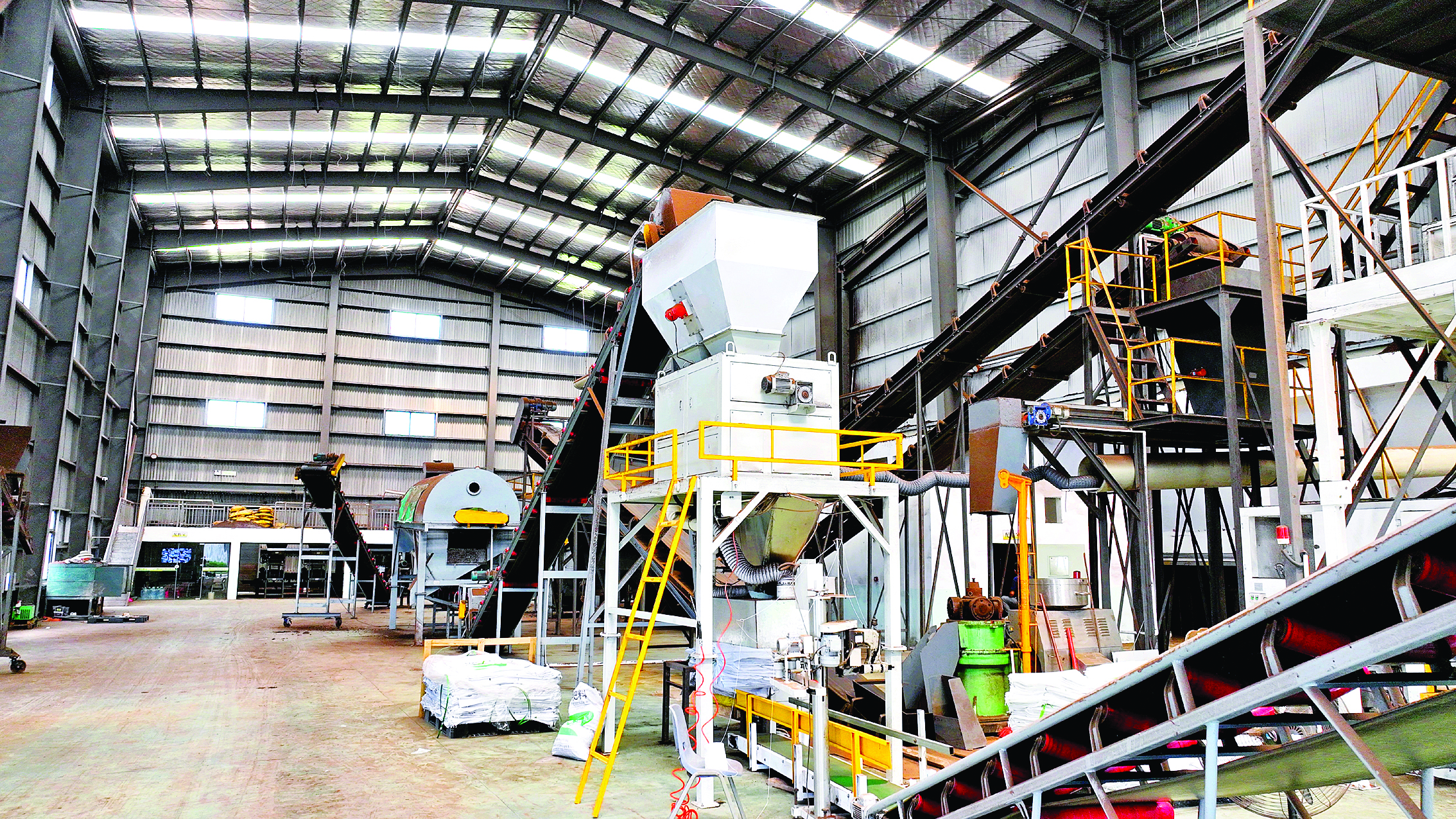     惠州众原环农生物科技有限公司生产车间。惠州东江图片社供图