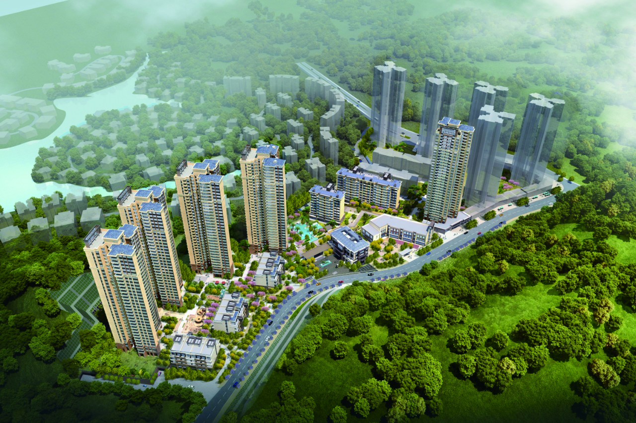     深业万林华府。