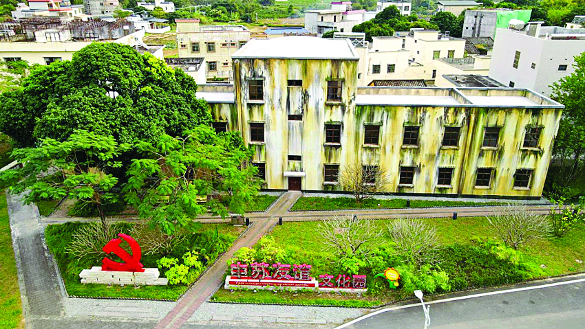     修缮后的苏式建筑。图片由白盆珠镇提供