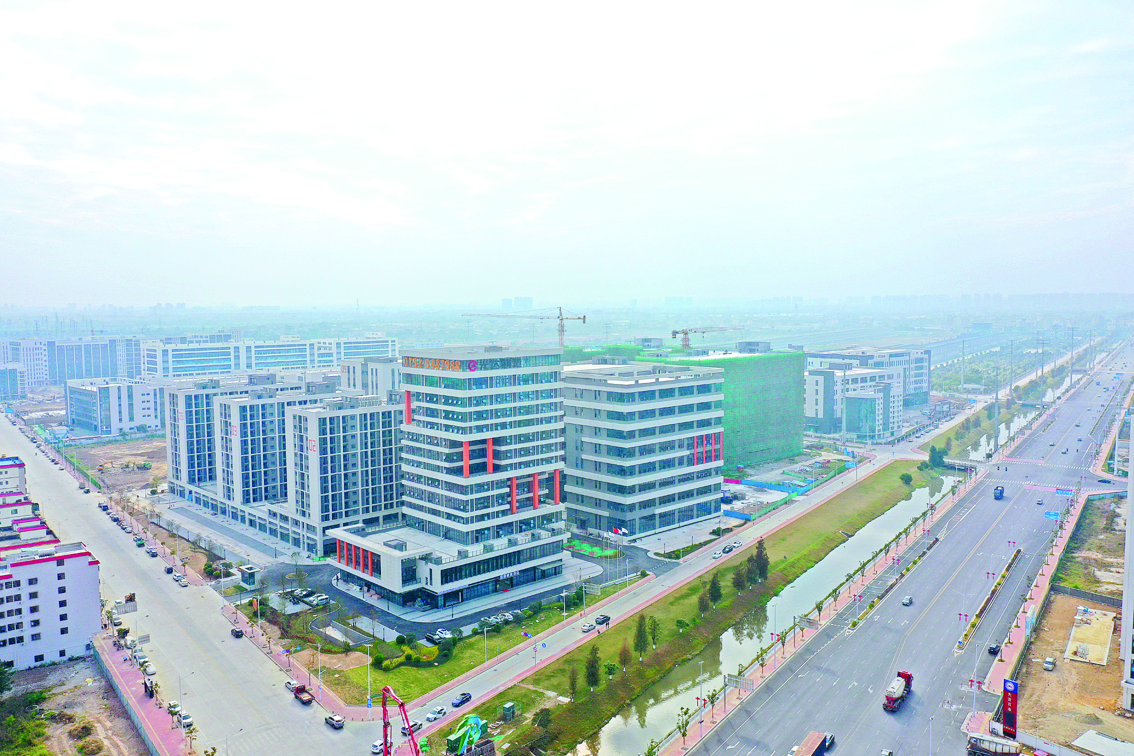     惠州博罗产业园区。本组图片 惠州日报记者汤渝杭 摄