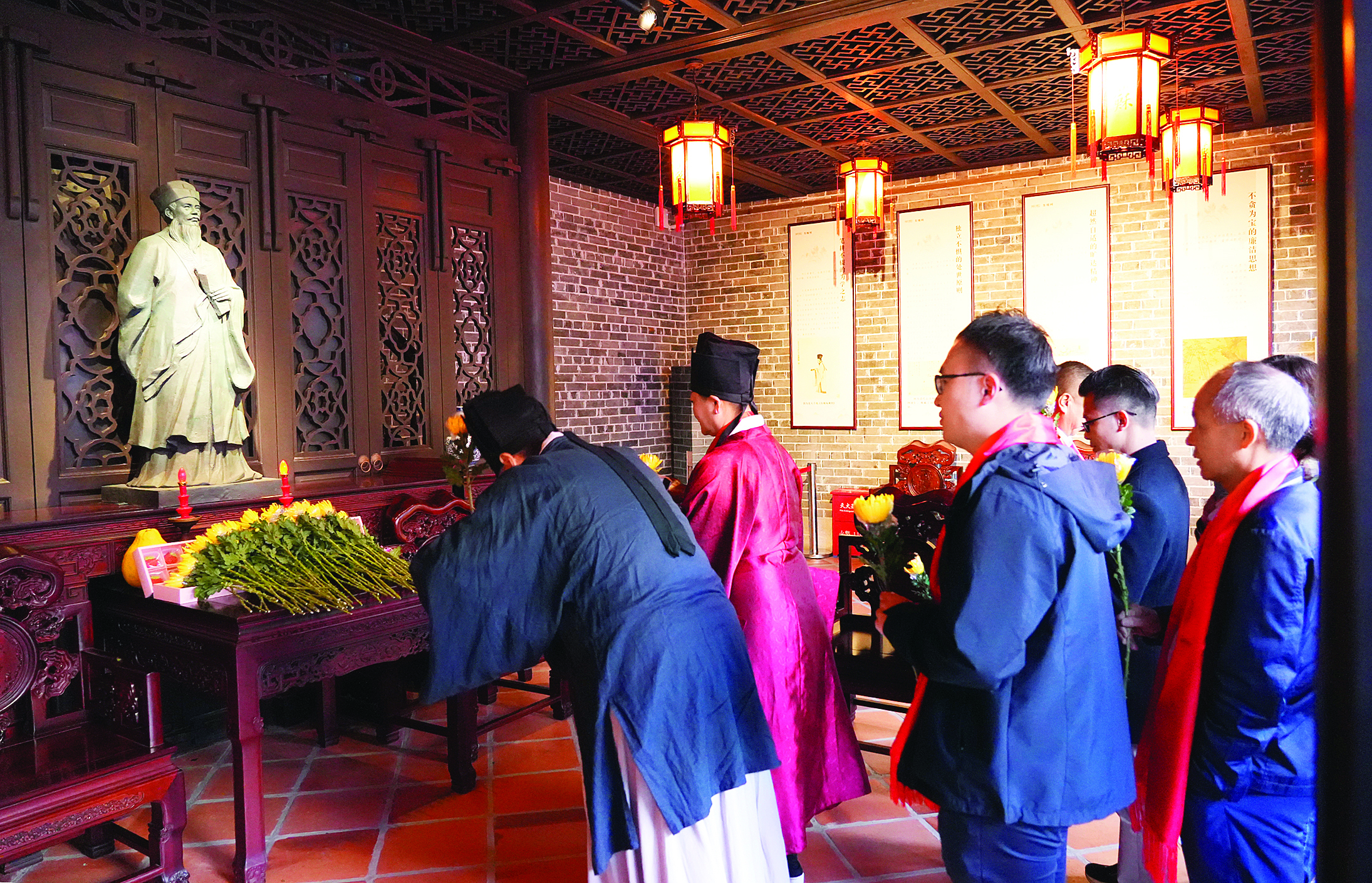     “寿苏会”现场。惠州日报记者朱金赞 摄