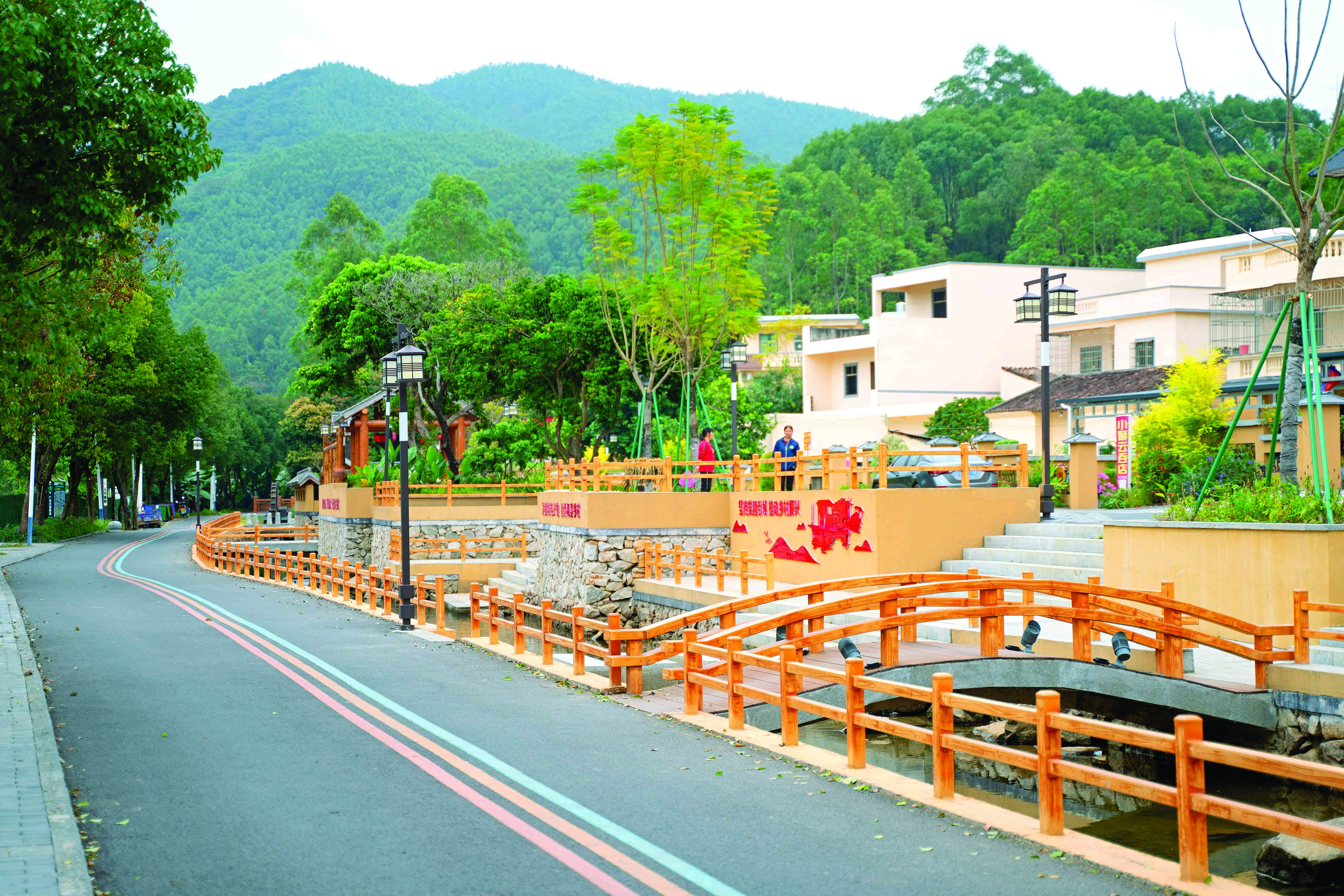     杨村坑村民小组家家户户打造“美丽庭院”。