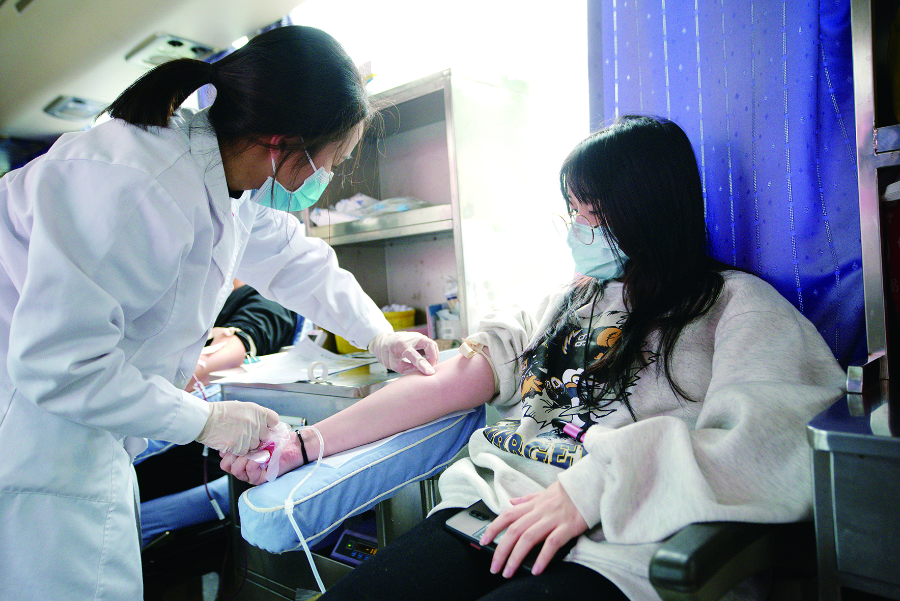     参与无偿献血，为更多人送去希望。