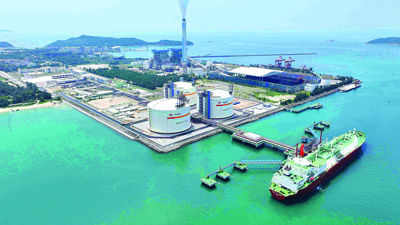     惠州LNG接收站一期工程项目。