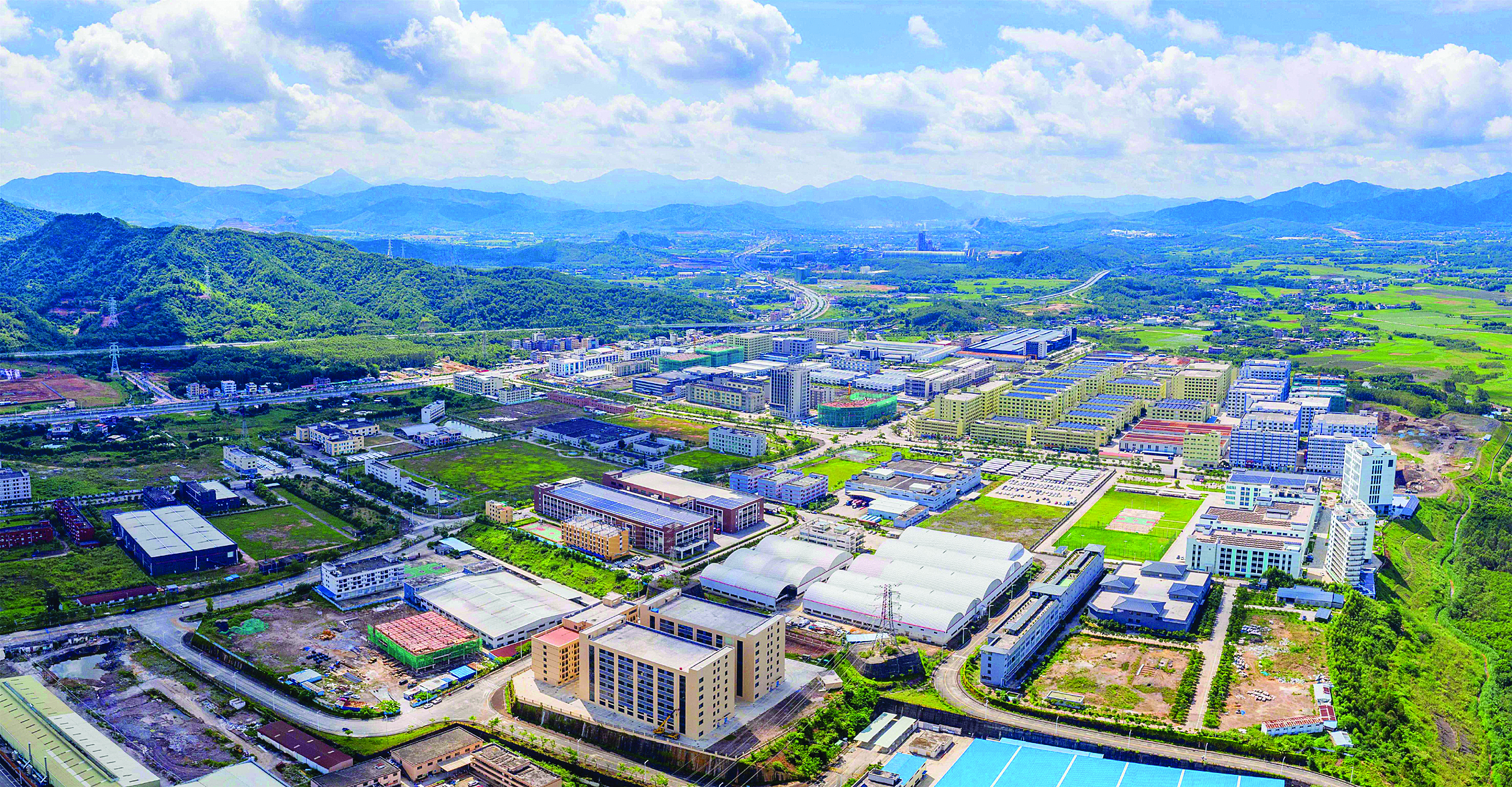     惠州龙门产业园。惠州东江图片社提供
