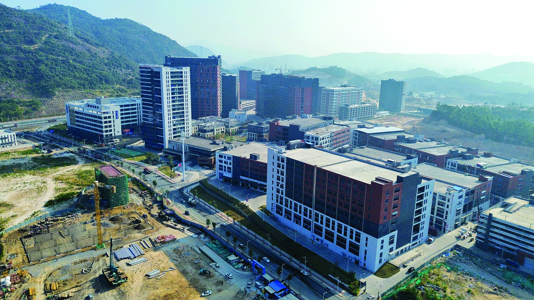     惠阳（新圩）智能制造产业园。惠州东江图片社提供