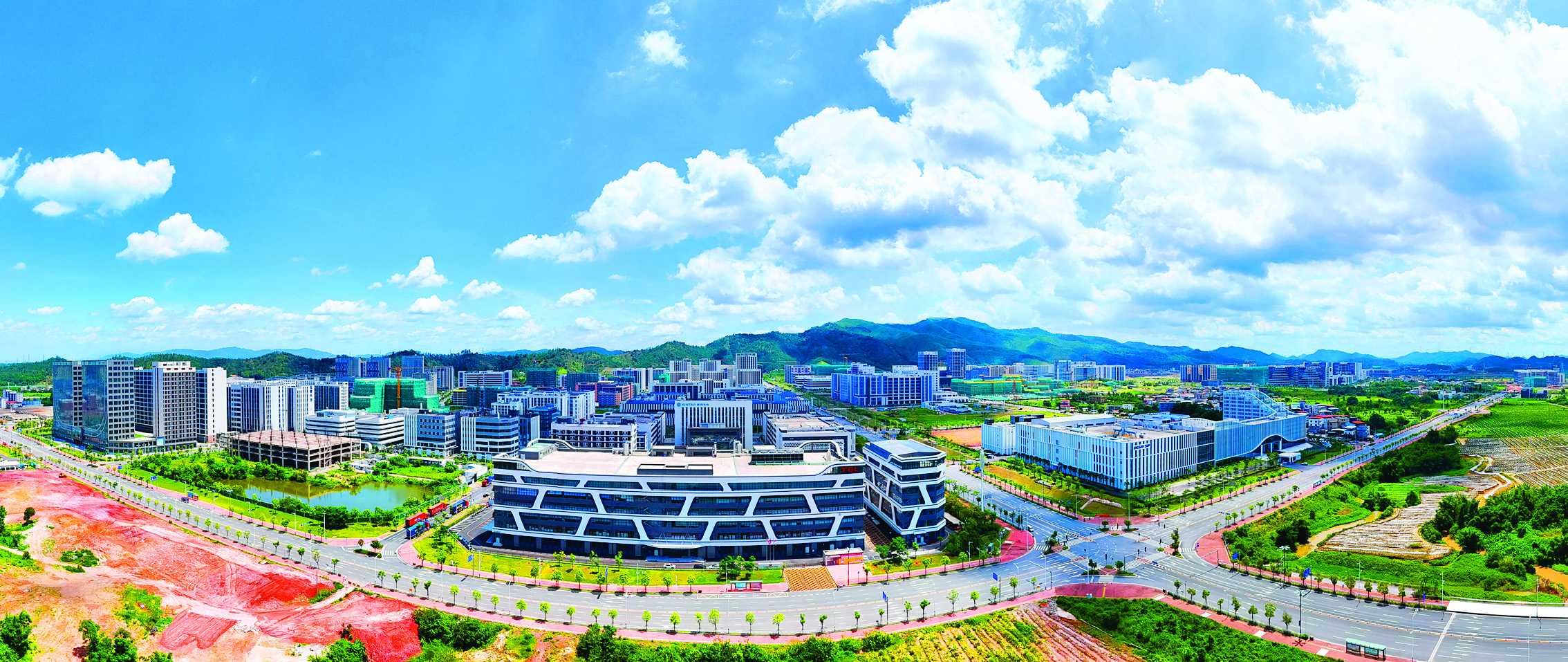     潼湖生态智慧区。