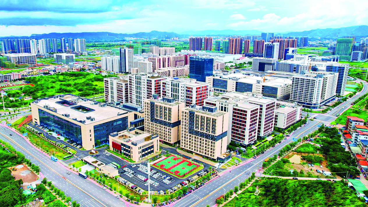     图①：广东（仲恺）人工智能产业园。