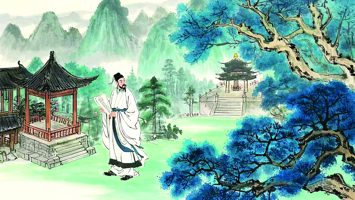     苏东坡寓居惠州游览罗浮山。 本版绘图 惠州日报社AI媒体应用智能实验室