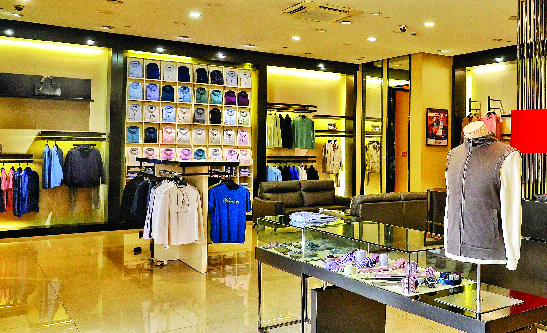 <p>    展馆一角。</p>