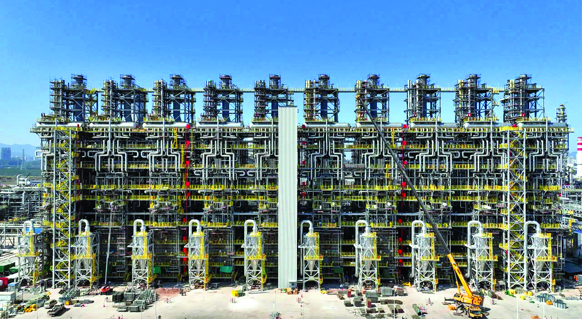     埃克森美孚惠州乙烯一期项目。