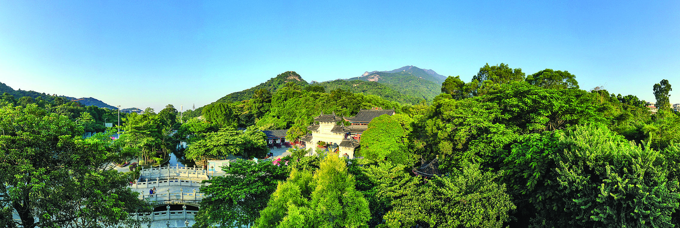     环南昆山—罗浮山引领区建设加快推进。图为罗浮山景区。惠州东江图片社供图