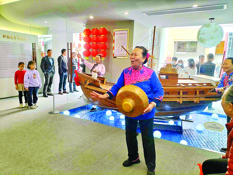     国家级非遗项目惠东渔歌。 本组图片 惠州东江图片社供图