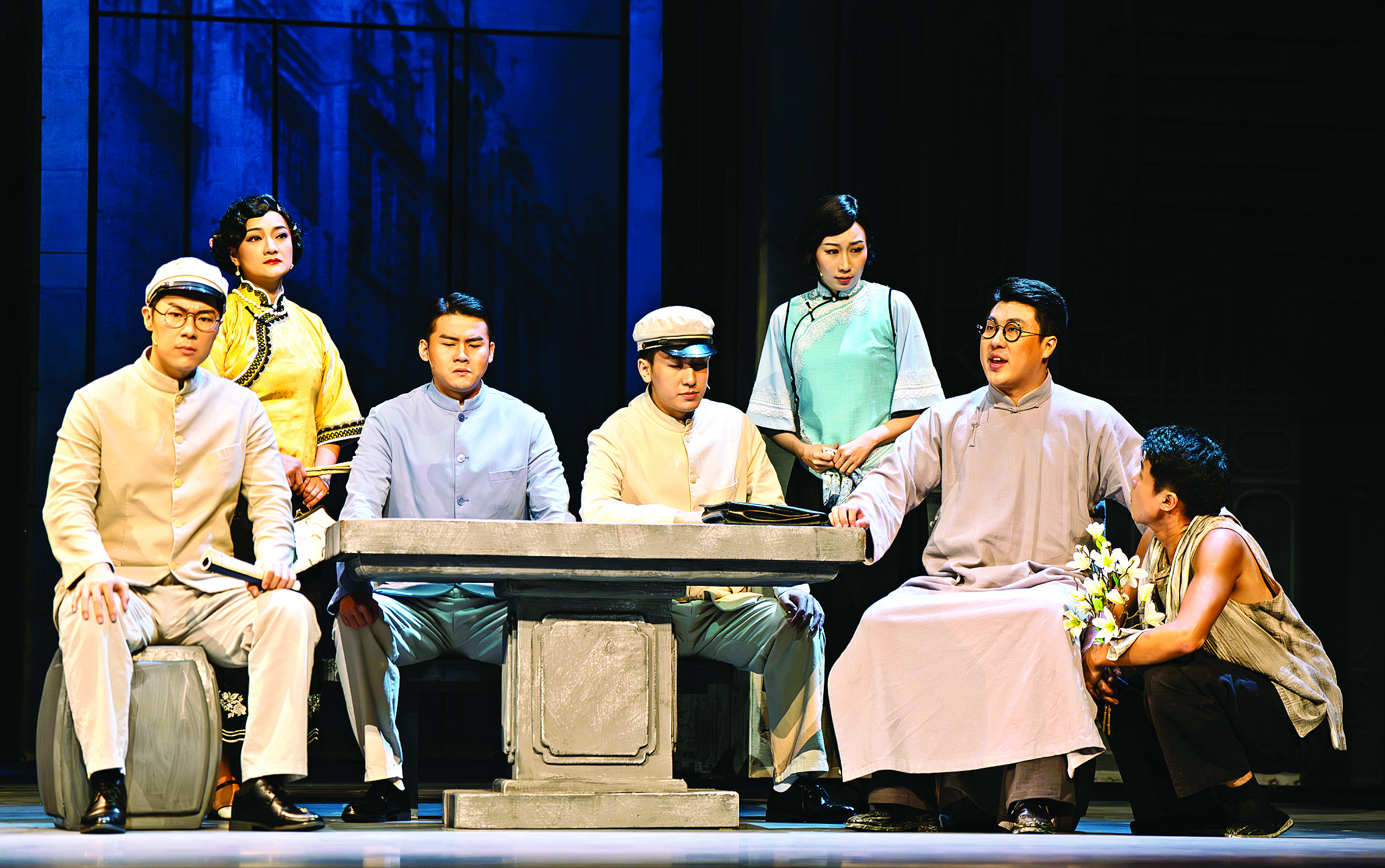     《三家巷》演出现场。               惠州文化艺术中心供图