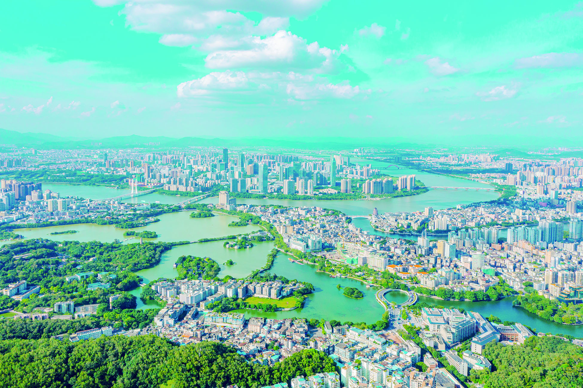     4宗地块均位于惠州城市重点发展板块。  惠州日报记者周楠 摄