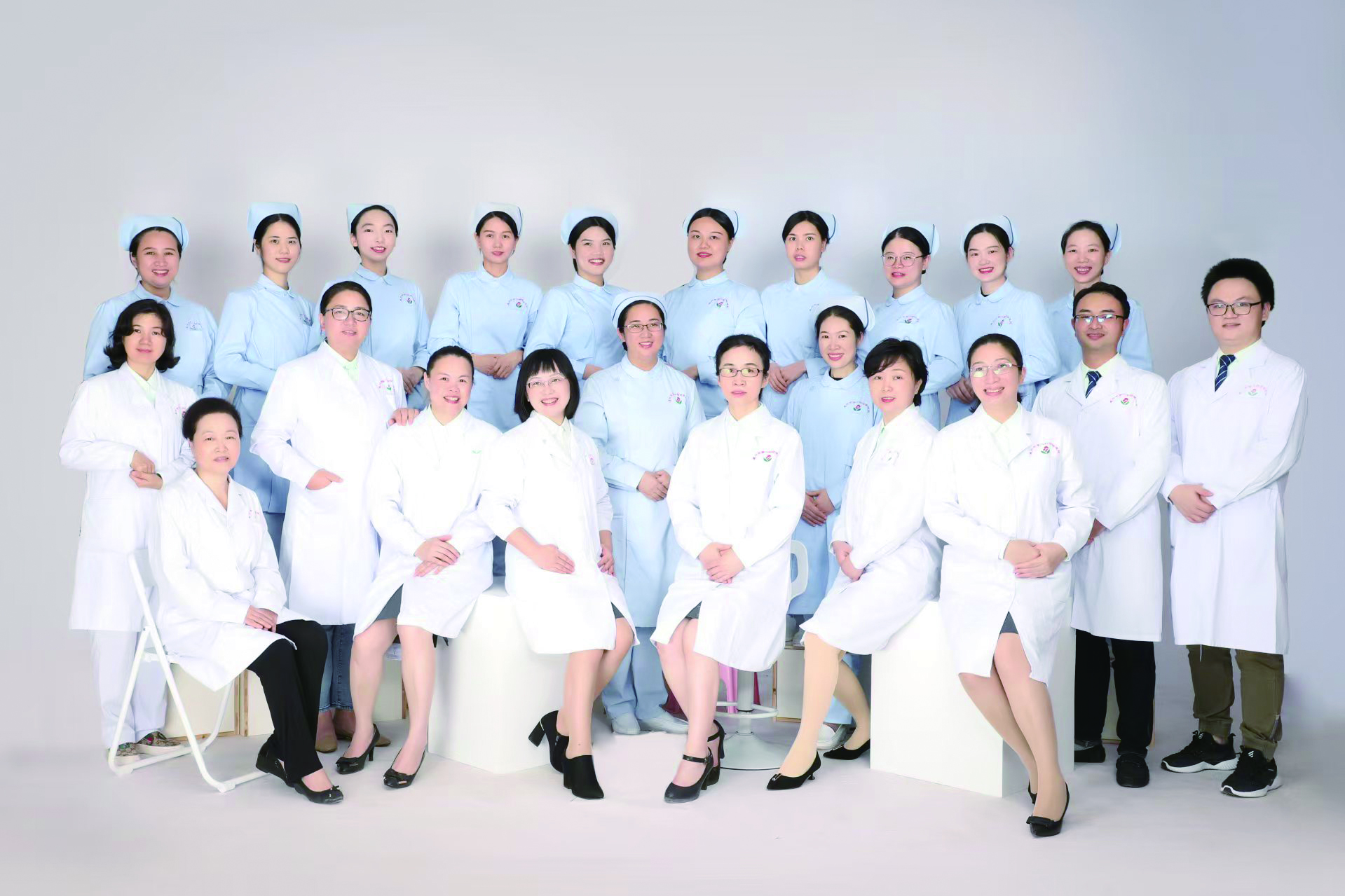     惠州市第二妇幼保健院妇科团队。惠州市第二妇幼保健院供图