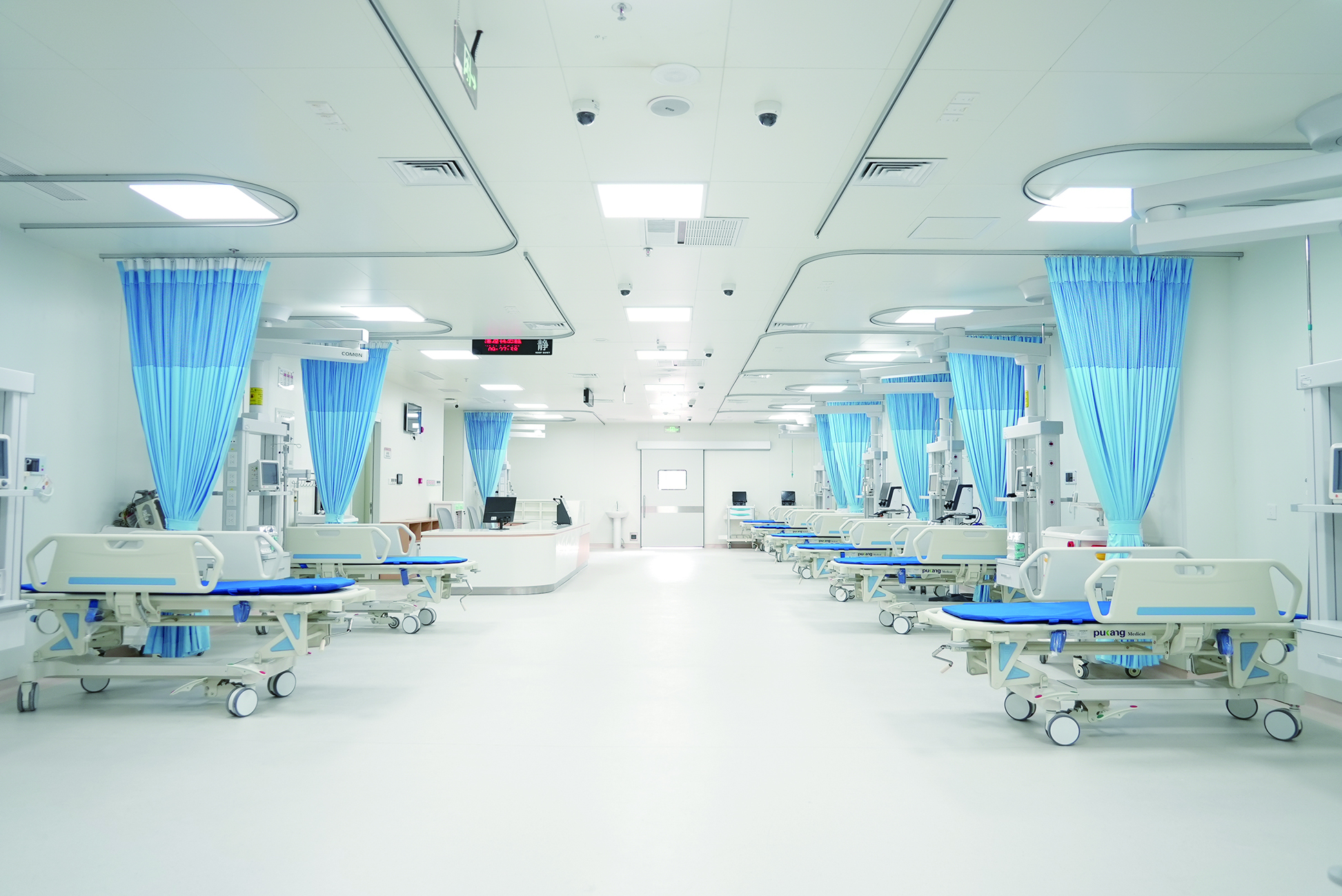     惠亚医院二期急诊抢救室。由惠亚医院提供