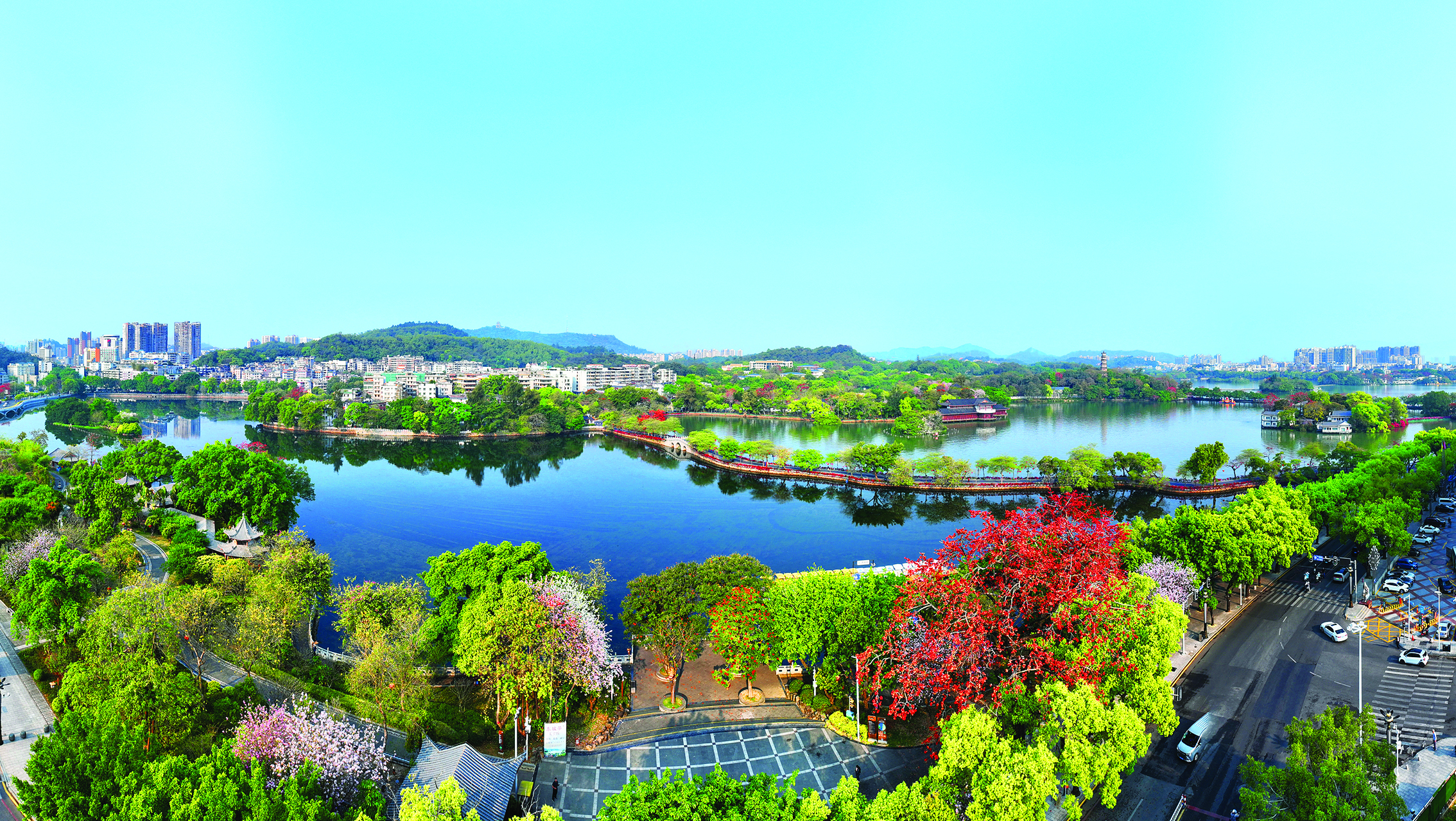     惠州西湖春景。惠州日报记者钟畅新 摄