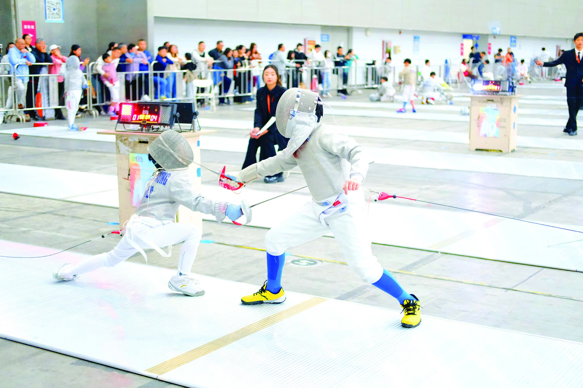     比赛现场。惠州日报记者龚妍 谭琳 摄