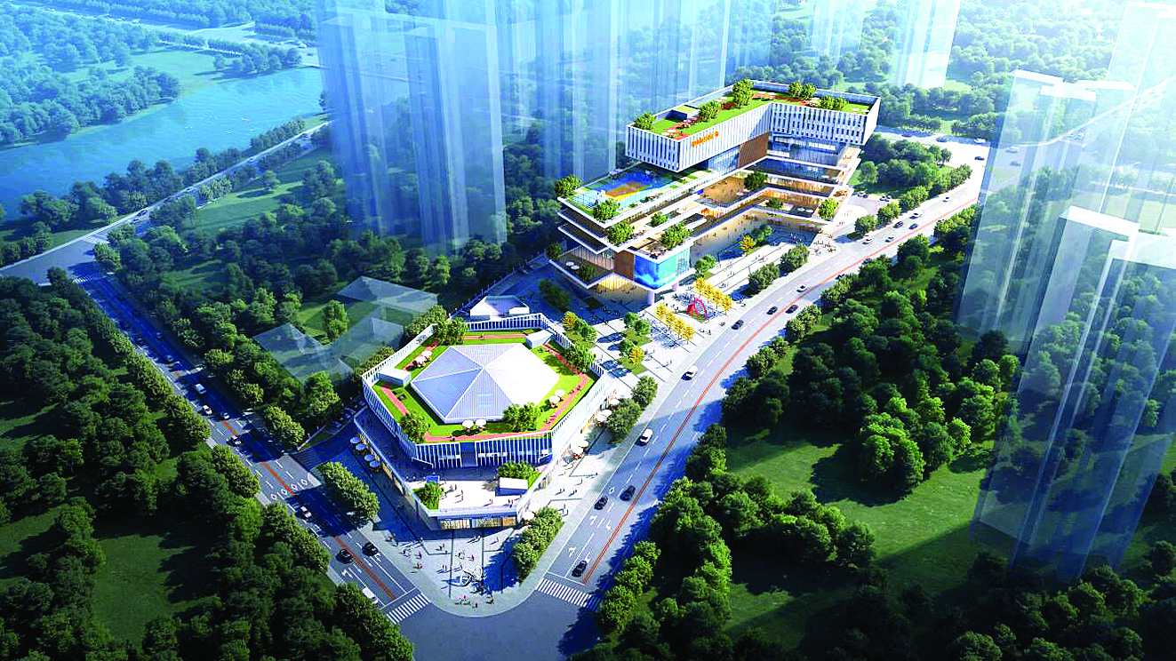     新畲村坪山河生活广场效果图。本组图片 通讯员何跃裕提供