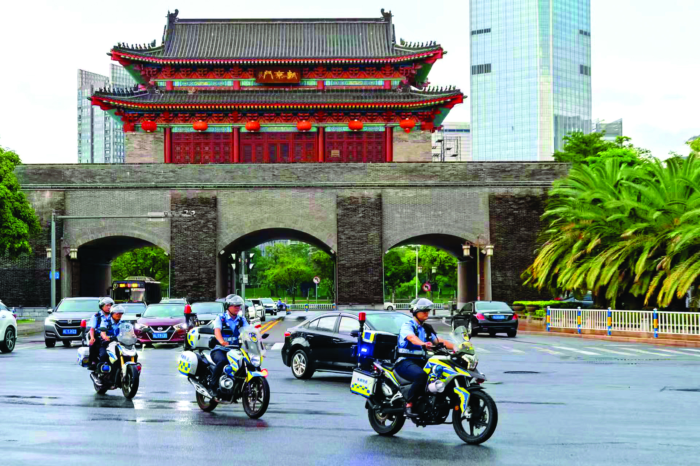     惠州公安等多种力量参与平安惠州法治惠州建设。惠州东江图片社供图