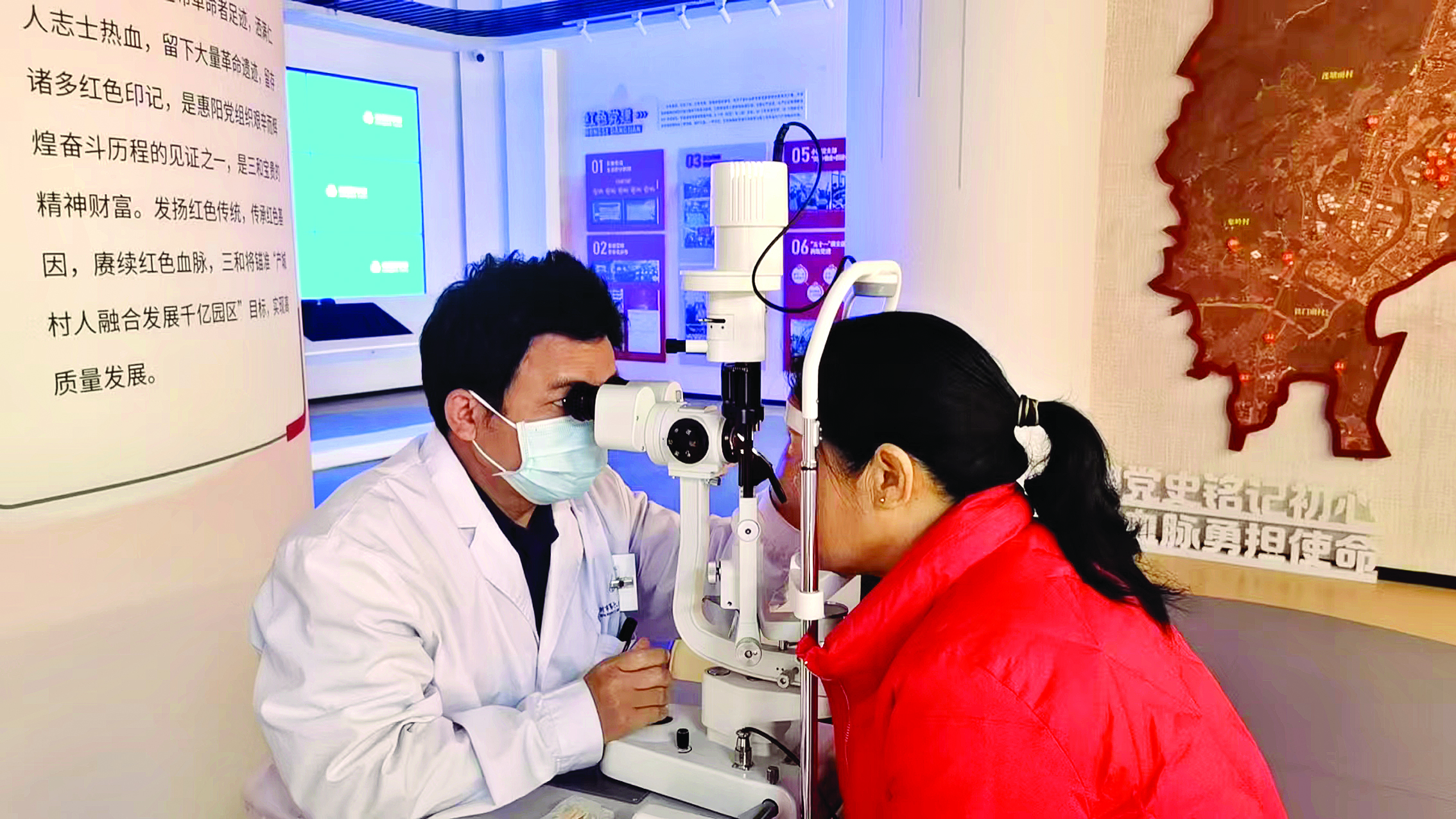     惠州市第六人民医院通过医联体建设，促进区域医疗资源共享，有效缓解群众看病难问题。惠州市第六人民医院供图