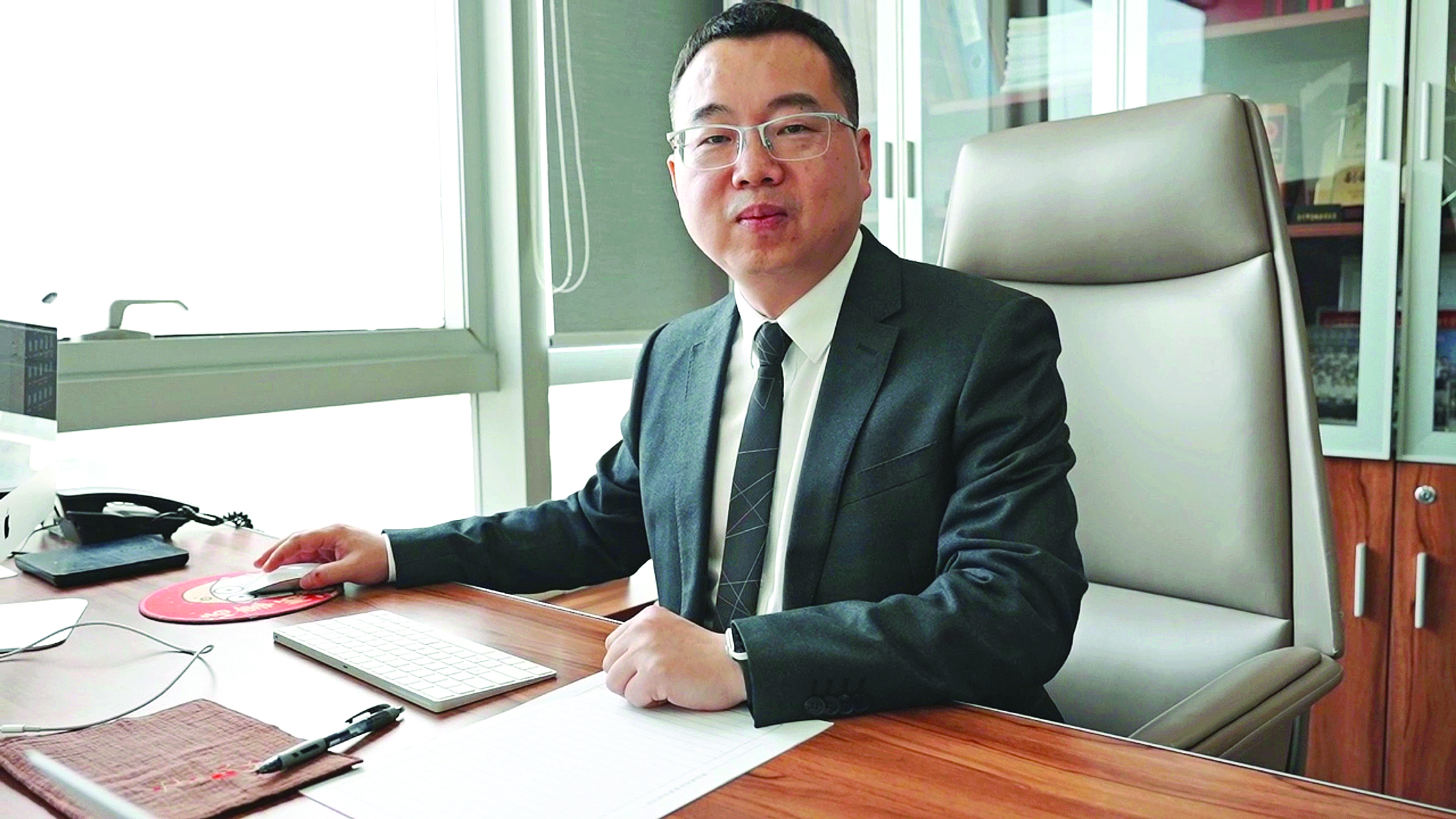     刘声平。惠州日报记者张艺明 摄