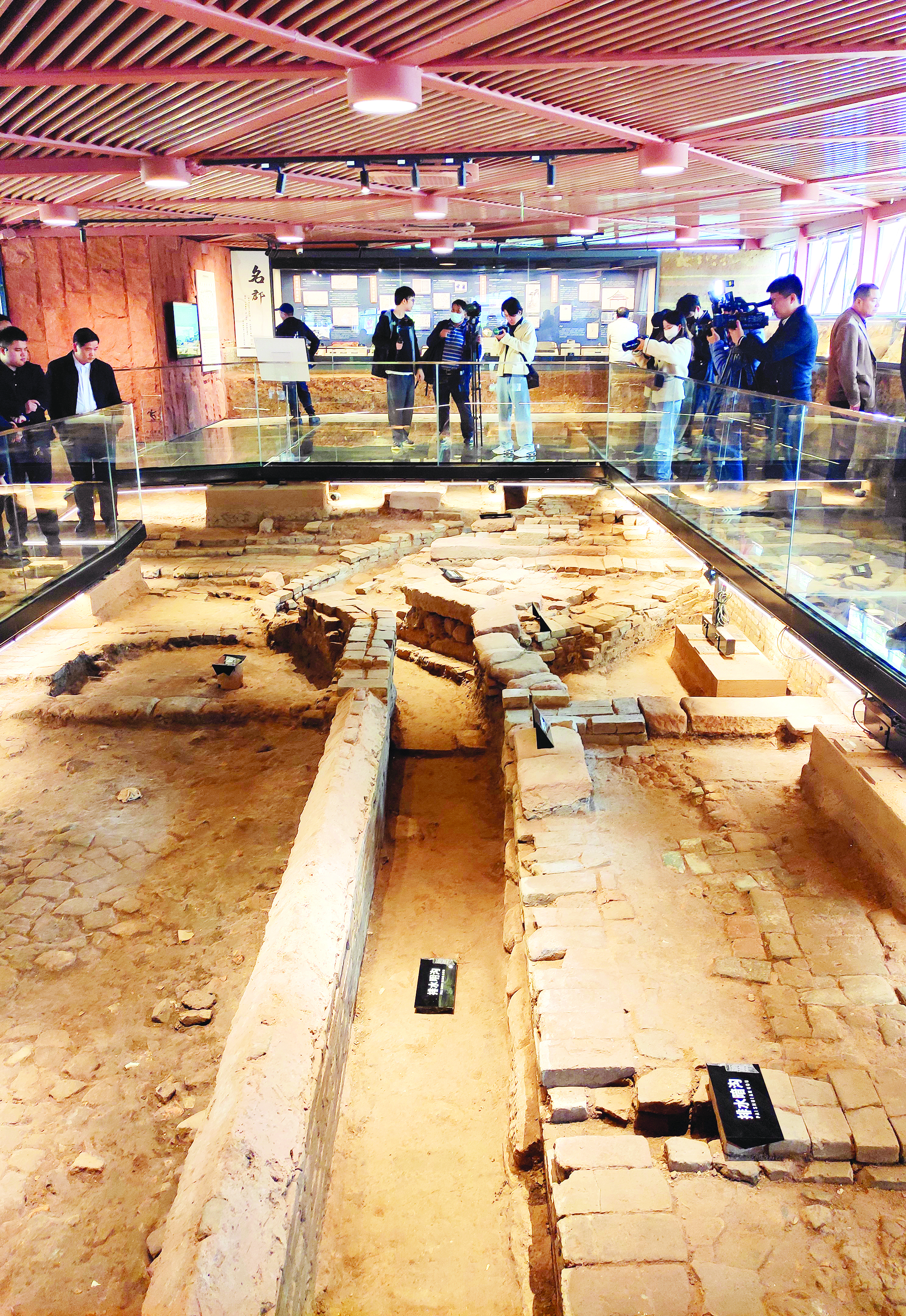     惠州府衙遗址展示馆内景。惠州日报记者侯县军 摄