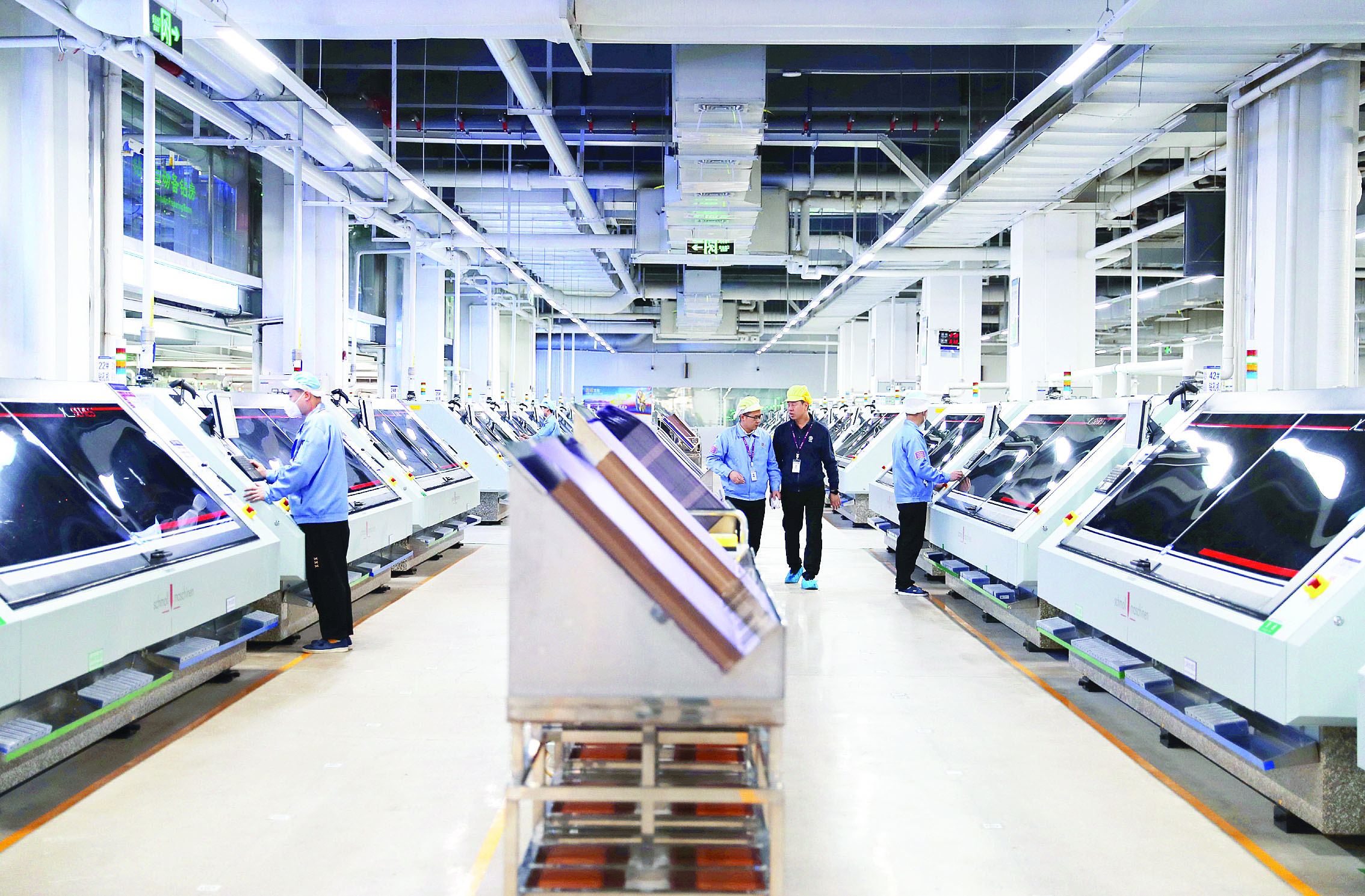     胜宏科技（惠州）股份有限公司生产车间。惠州日报记者杨建业 摄