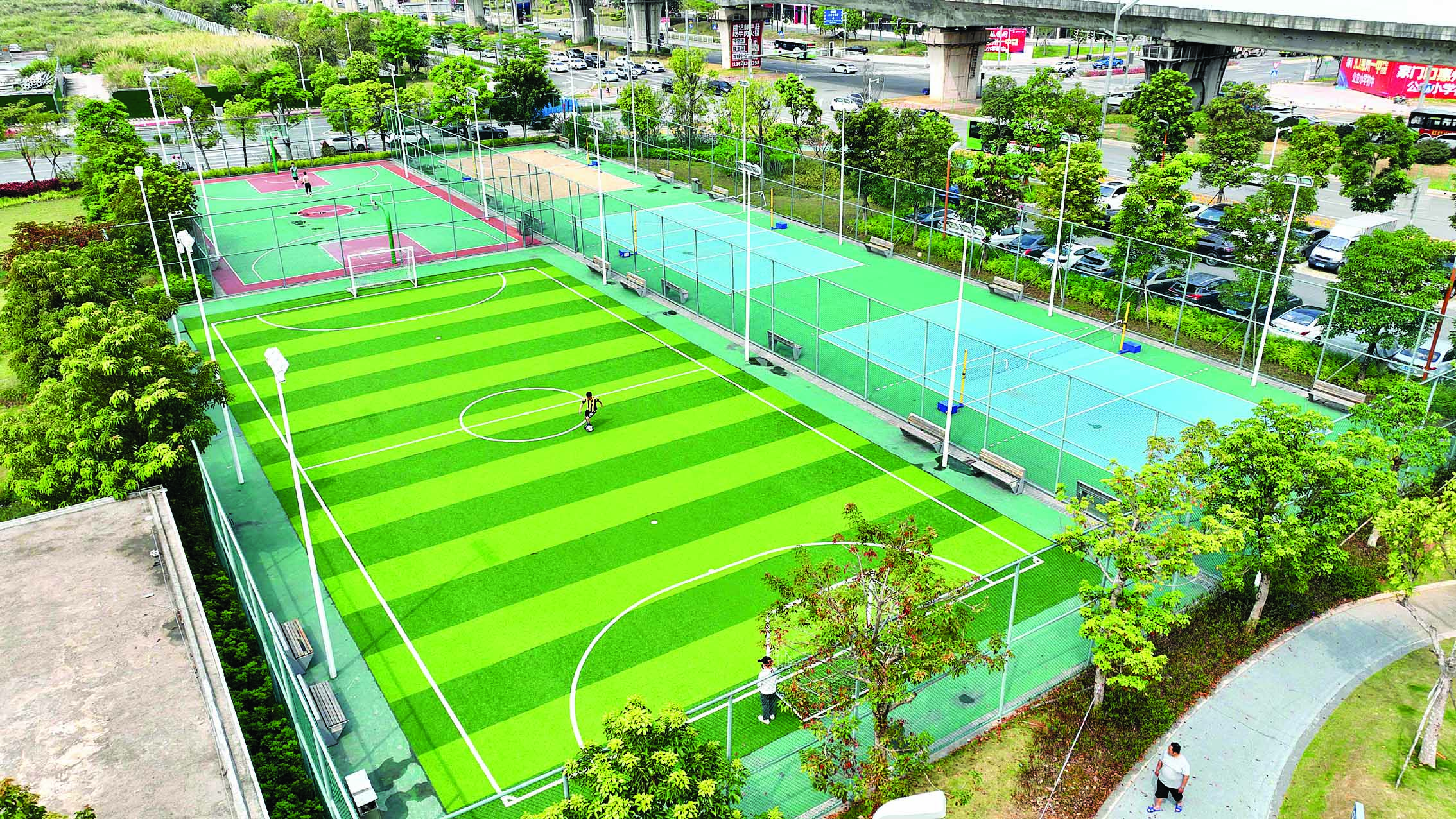     仲恺惠环公园。