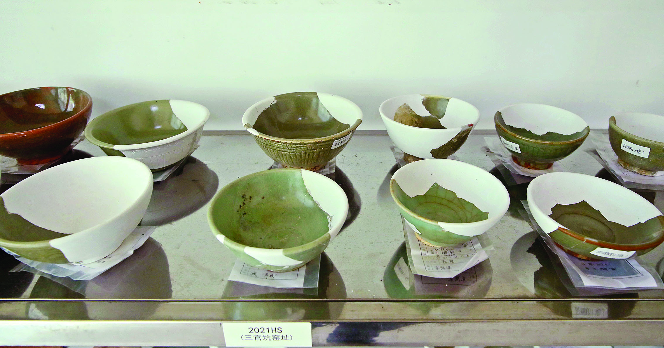 <p>    惠东白马窑遗址出土的瓷碗（明代）。</p>