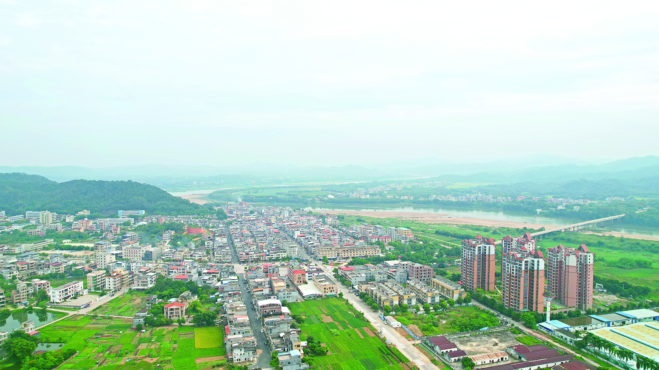     观音阁镇越来越美。 观音阁镇供图