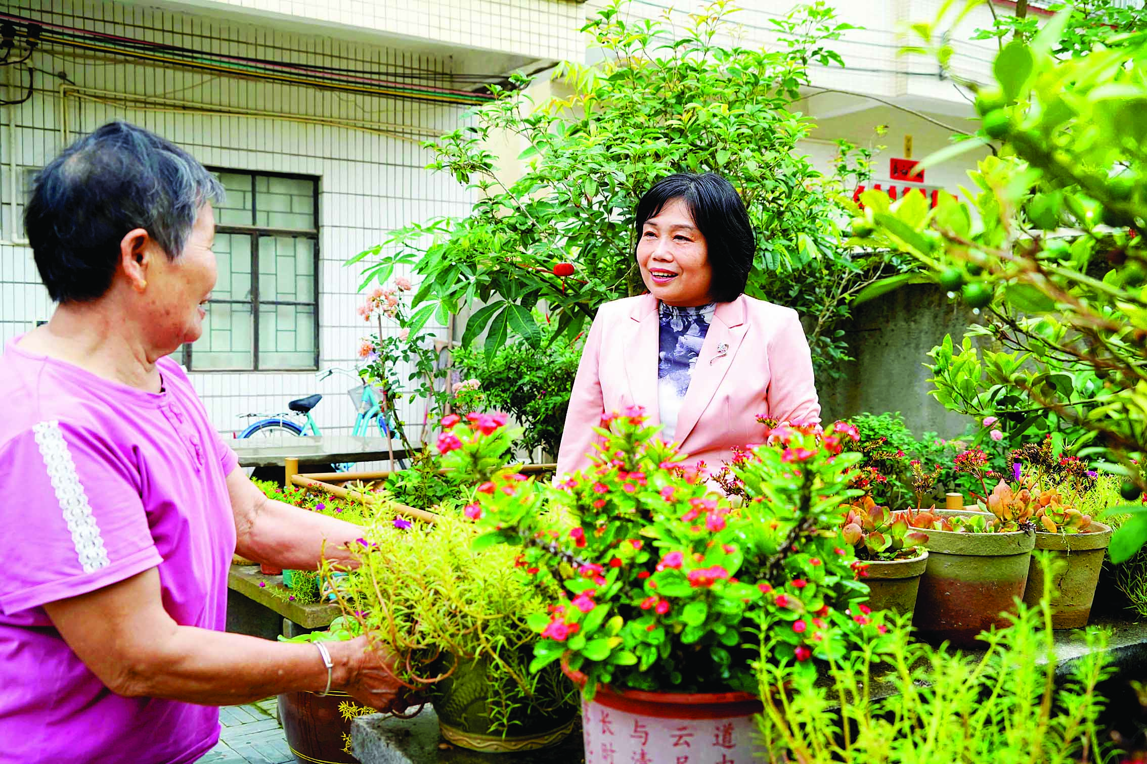     王国莉。    惠州日报记者李松权 摄