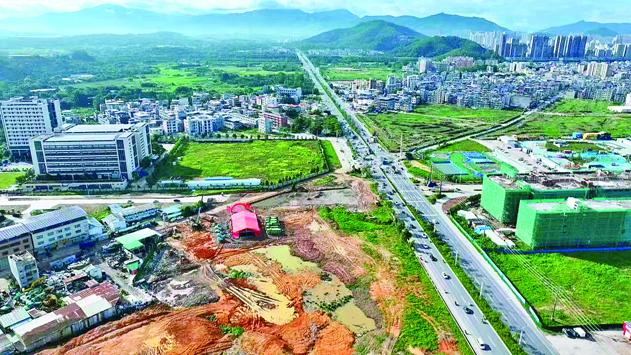     项目现场。惠东县委宣传部提供