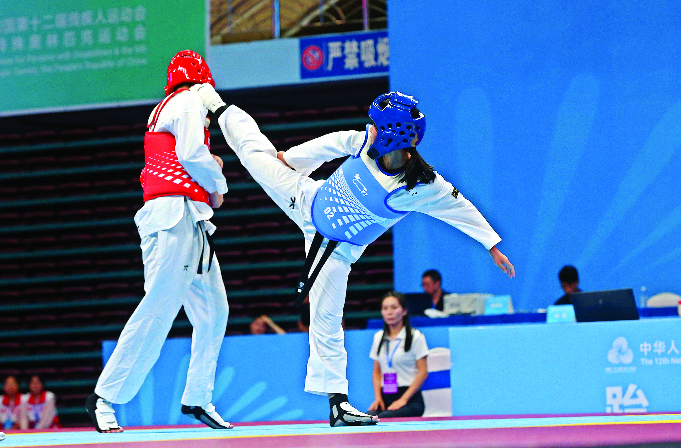     比赛现场。惠州日报记者朱金赞 摄