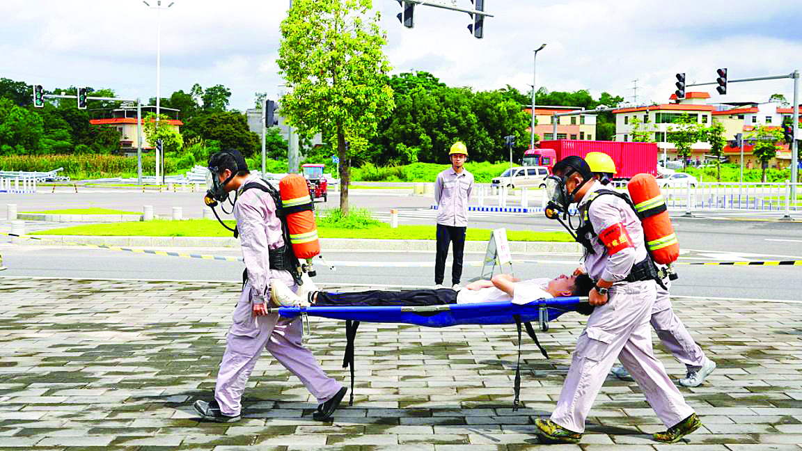     仲恺深能燃气开展管网突发事故综合应急演练，筑牢城市燃气安全运行防线。