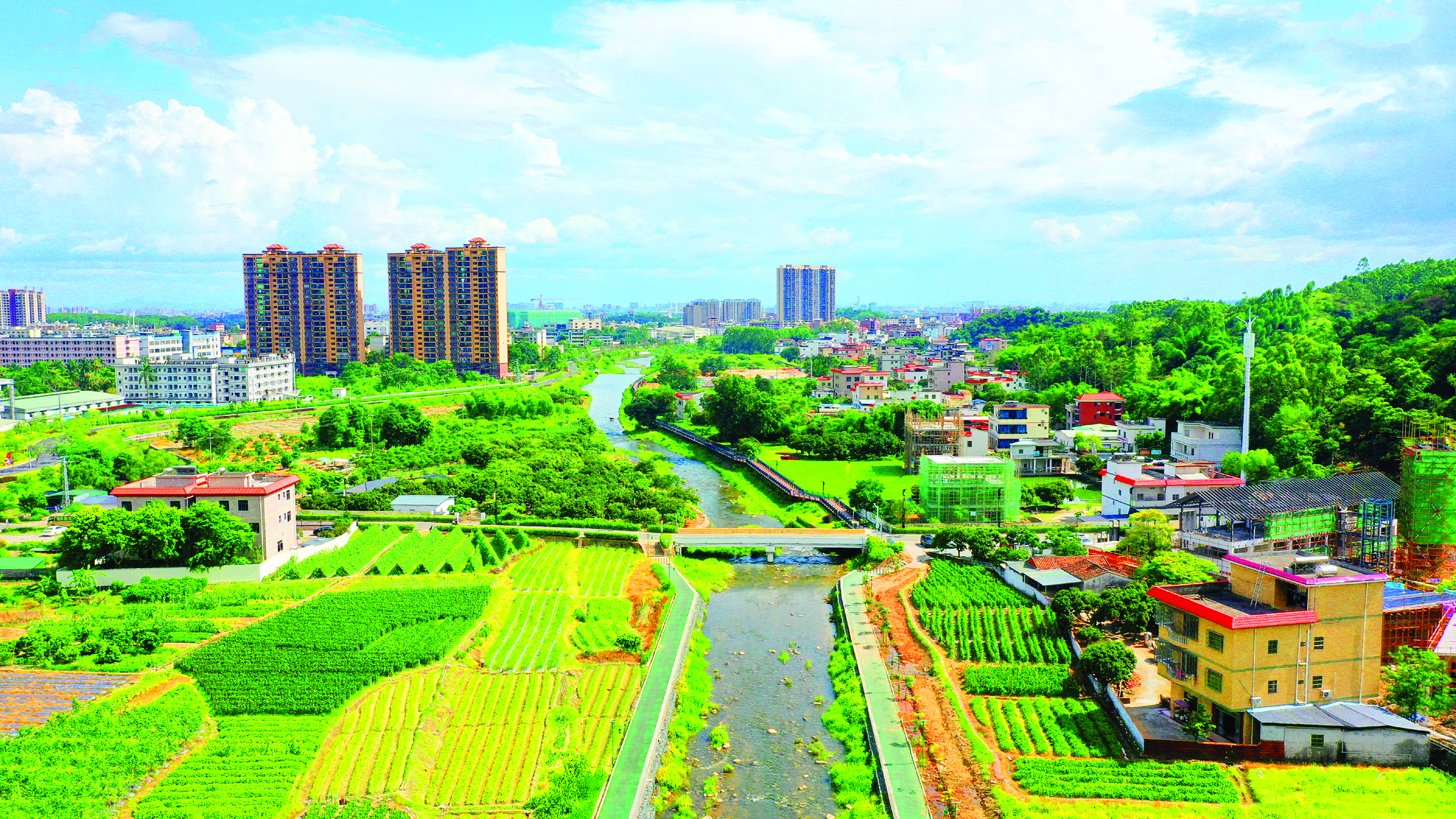     徐田村人居环境换新颜。惠州日报记者汤渝杭 摄