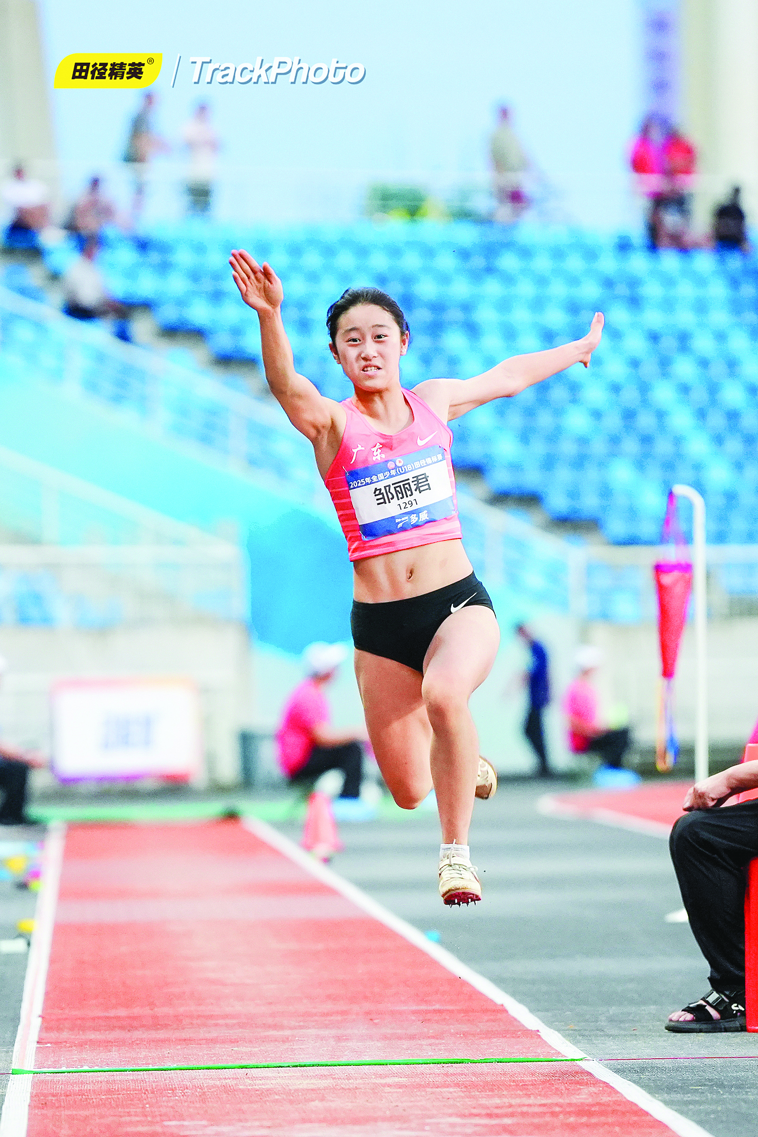     邹丽君。图片来源：田径精英小程序