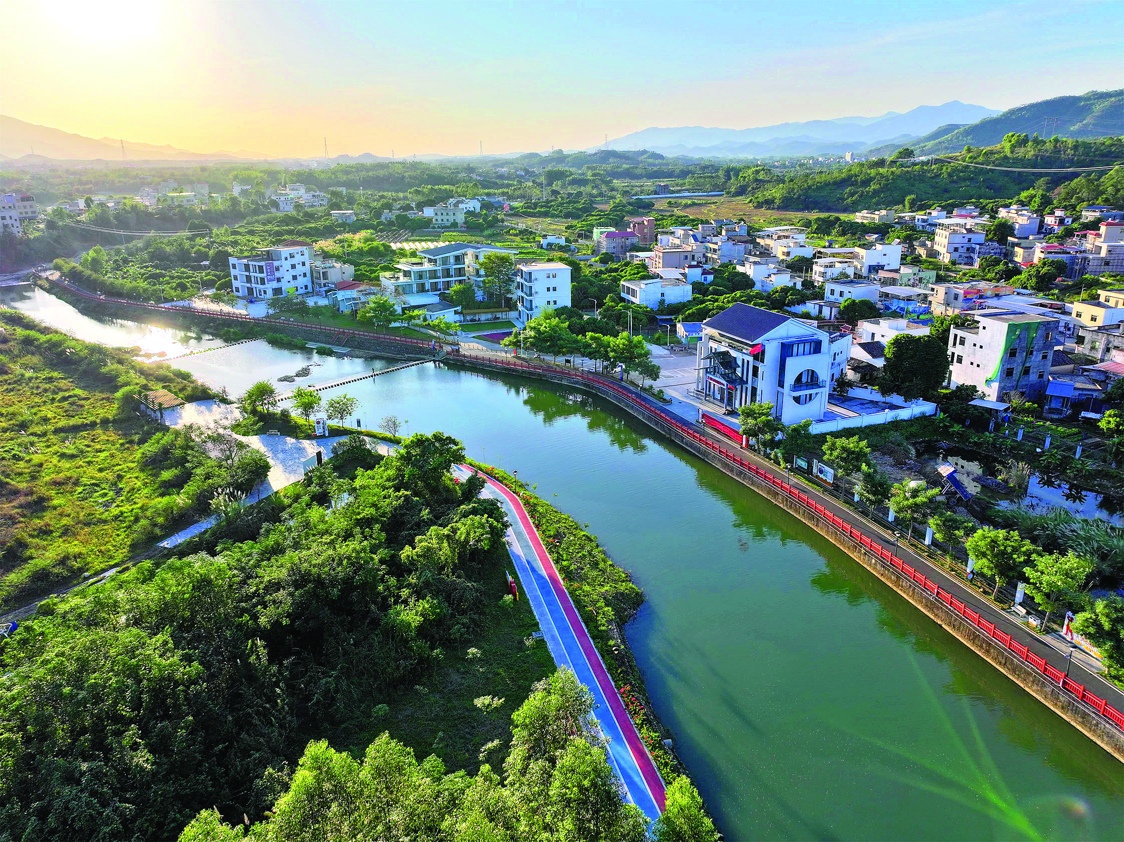 <p>    横江村白马河。</p>