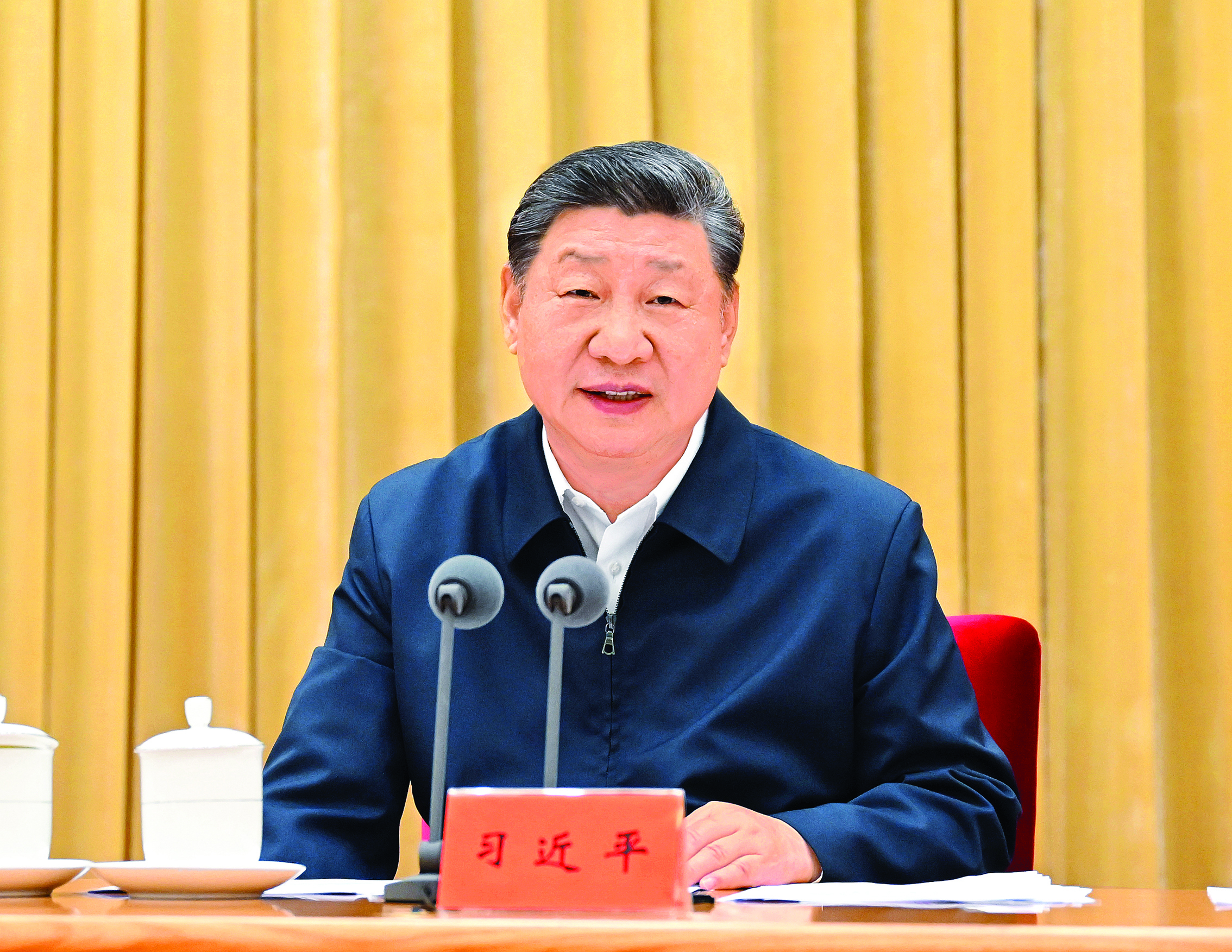     7月14日至15日，中央城市工作会议在北京举行。中共中央总书记、国家主席、中央军委主席习近平出席会议并发表重要讲话。新华社发