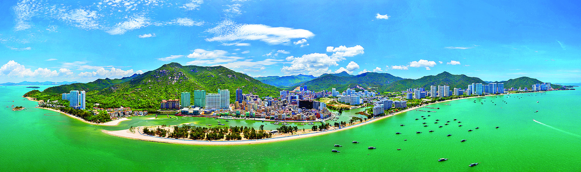     惠东县滨海风光。