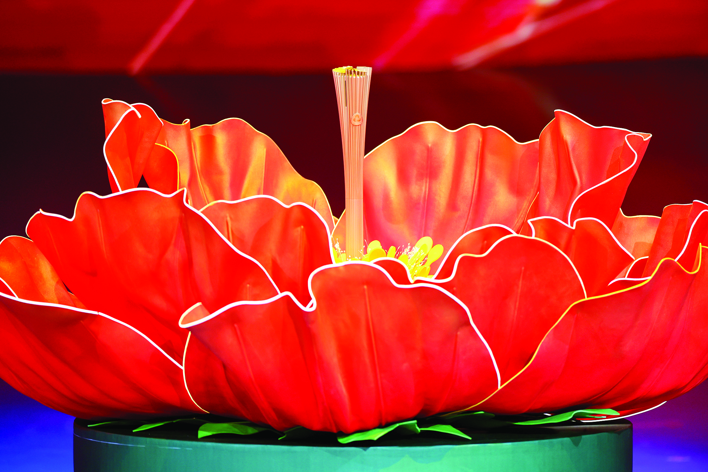     8月2日，活动正式发布火炬“绽放”。新华社发