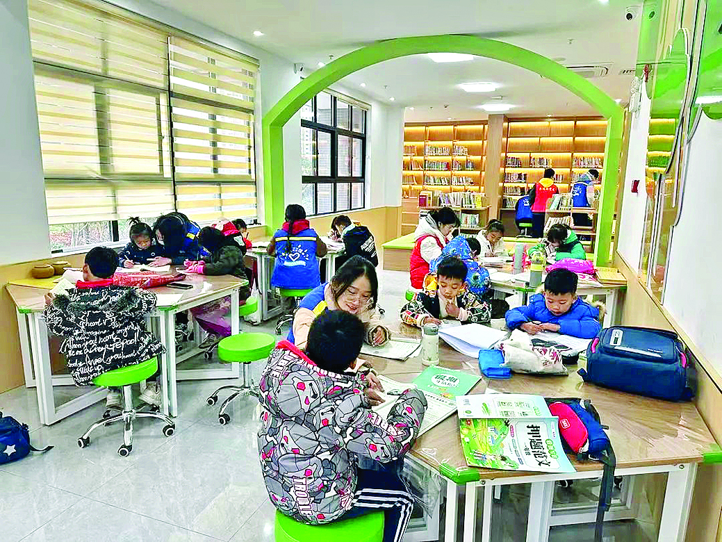     御湖惠享书房。通讯员吉思然 肖静 摄