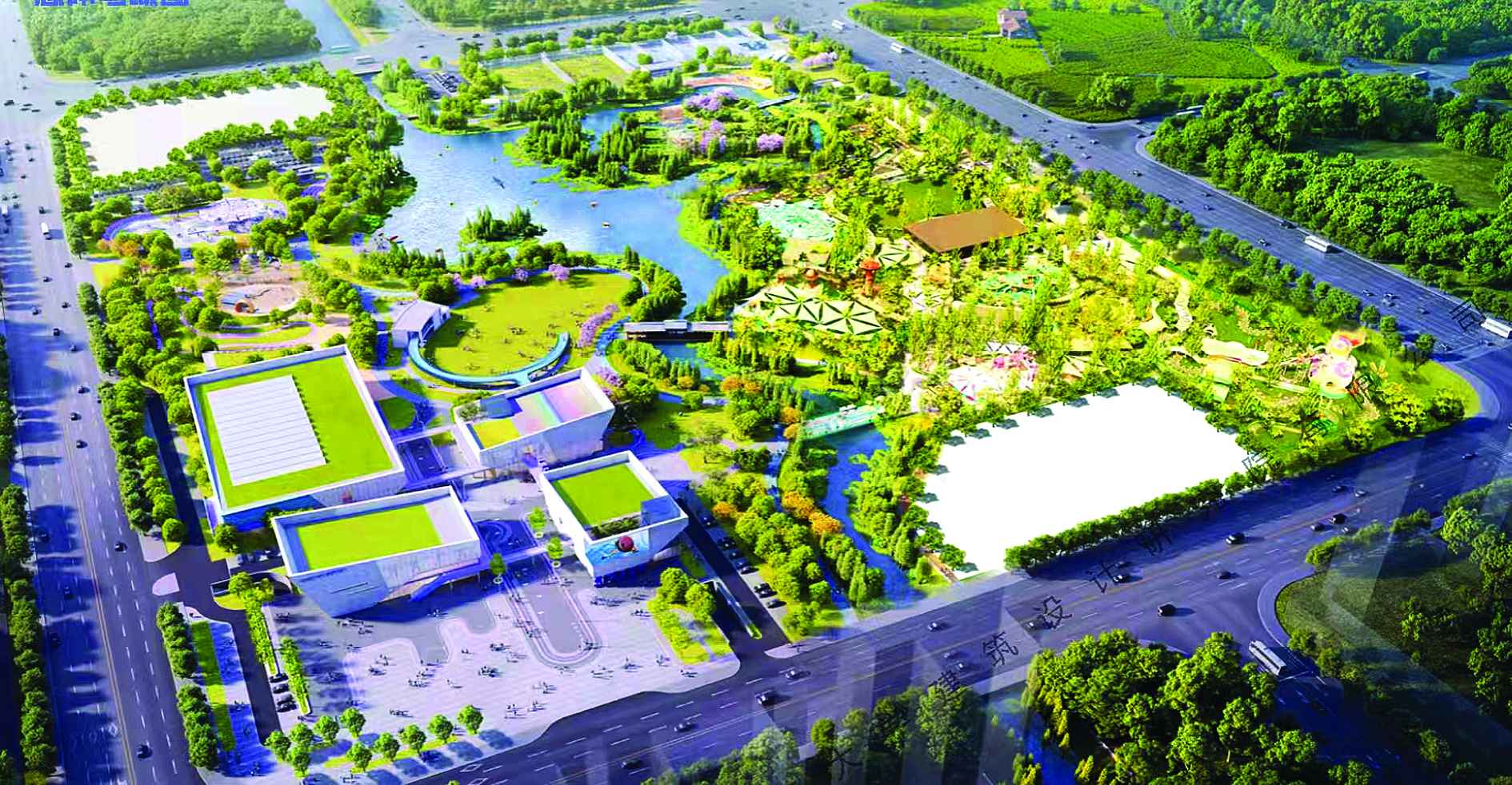     惠州市全民健身场地设施补短板项目（惠州市儿童公园）效果图。采访对象供图