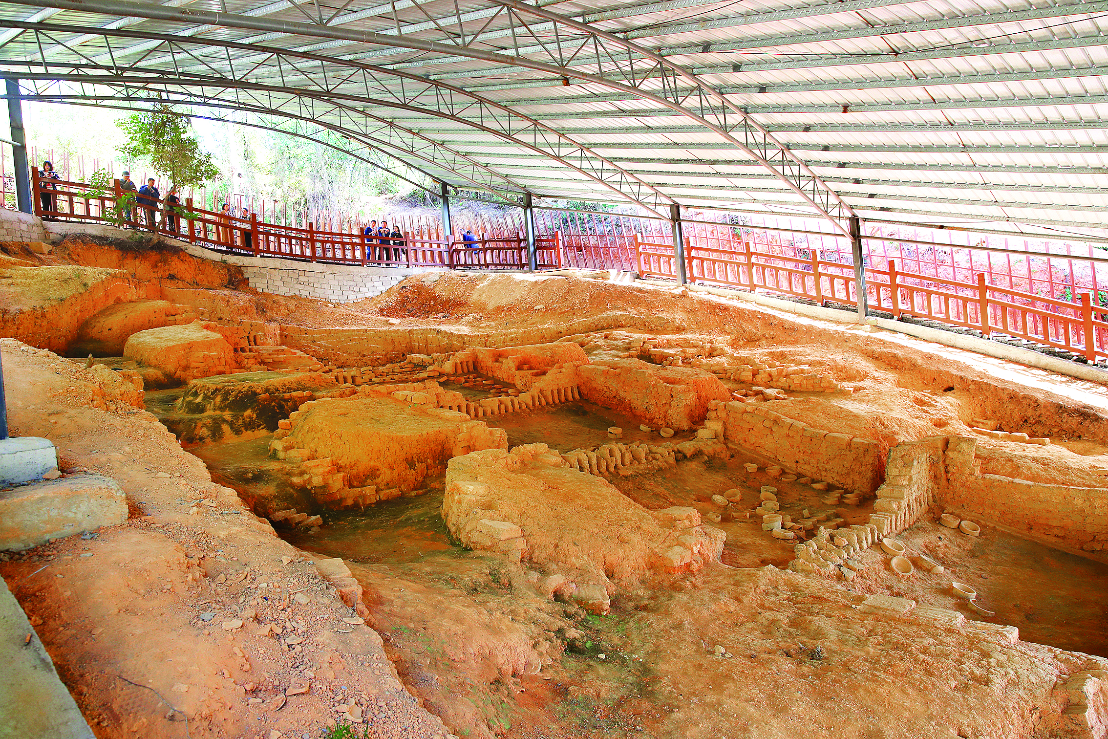     惠东白马窑遗址。惠州东江图片社供图